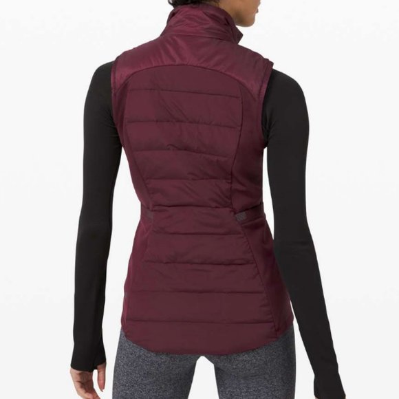 LULULEMON Down for it All Vest Puffer Cassis - Picture 3 of 9